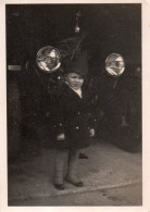 Photo Vintage Paris Snap Shop-enfant Children Voiture Car - Personnes Anonymes