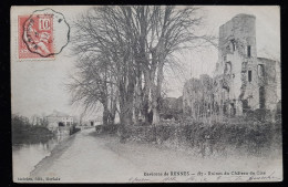 35 - Environs De Rennes - Ruines Du Chateau De Cicé (précurseur 1902) - Rennes