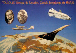 CPM-31- TOULOUSE - 11è Salon Club Cartophile Midi Pyrénées - Berceau De L'Aviation De Clément ADER à HERMES - Ausstellungen