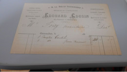 CHATEAUDUN EDOUARD COUSIN  A  LA  BELLE JARDINIERE - 1800 – 1899
