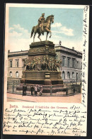 AK Berlin, Blick Auf Denkmal Friedrichs Des Grossen  - Mitte