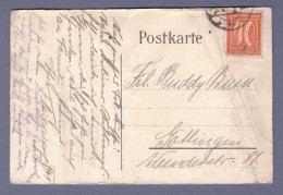 Weimar INFLA Postkarte (CG13110-259) - Storia Postale