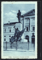 Cartolina Udine, Monumento A Giuseppe Garibaldi  - Udine