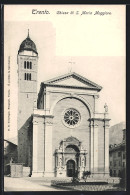 Cartolina Trento, Chiesa Di S. Maria Maggiore  - Trento