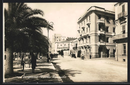 Cartolina Taranto, Lungomare Vittorio Emanuele  - Taranto