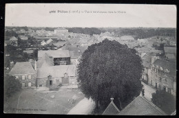 35 - Plélan (I.etV.) - Vue à Vol D'oiseau Vers La Mairie - Timbre Taxe 10 Ct De 1913 - - Andere & Zonder Classificatie