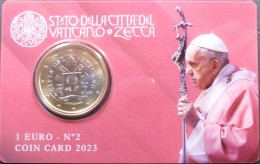 Vaticano - 1 Euro 2023 - Coincard N. 2 - UC# 7 - Vaticaanstad