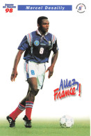 CPSM Equipe De France 98-Marcel Desailly     L2919 - Soccer