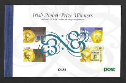 Ireland 1994 MNH Irish Nobel Price Winners SB50 Booklet - Markenheftchen