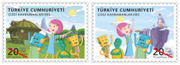 2024 - Turkey, Türkei - Cartoon Heroes (İBİ) ** MNH - Neufs
