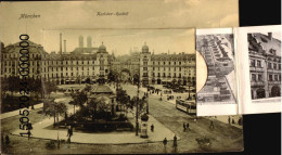 MÜNCHEN. Cpa à Système Dépliant Complet - Karlstor - Rondell (scans Recto Verso) - Muenchen