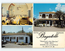 MANDELIEU LA NAPOULE : Hôtel Pension "Bagatelle" - Très Bon état - Sonstige & Ohne Zuordnung