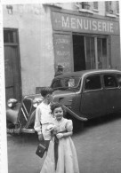 Photo Vintage Paris Snap Shop-  Enfant Child  Voiture Car - Anonymous Persons