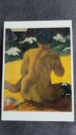 CPM ART TABLEAU GAUGUIN NU VAHINE NO TE MITI 1892 MUSEE BEUX ARTS BUENOS AIRES EXPO GAUGUIN GRAND PALAIS PARIS 1989 - Paintings