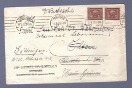 Weimar INFLA Drucksache Brief - Hannover 13.9.22 (CG13110-262) - Cartas & Documentos