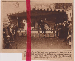 Tilburg - Kring Excelsior Houdt Bazar Tvv Slachtoffers Watersnood - Orig. Knipsel Coupure Tijdschrift Magazine - 1926 - Unclassified