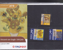 NEDERLAND, 2003, MNH Zegels In Mapje, Vincent Van Gogh , NVPH Nrs. 2139-2141, Scannr. M273 - Nuevos