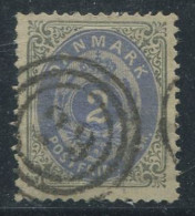 Danemark 1870 Mi. 16 A Oblitéré 80% 2 S, Armoiries - Used Stamps