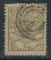 Danemark 1864 Mi. 14A Oblitéré 80% Signé 8 S, Armoiries - Used Stamps