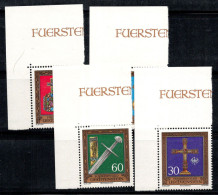 Liechtenstein 1976 Mi. 625-628 Neuf ** 100% Bijoux Impériaux, Art - Nuevos