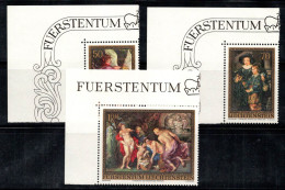 Liechtenstein 1976 Mi. 655-657 Neuf ** 100% Rubens, L'art - Nuovi