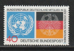 Bund Michel 781 Aufnahme In Die UNO ** - Unused Stamps