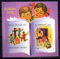 Azerbaïdjan 2010 Mi. Bl. 89B Bloc Feuillet 100% Neuf ** Europa Cept, Livres Pour Enfants - Azerbaiján