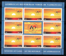 Azerbaïdjan 2010 Mi. 788 Mini Feuille 100% Neuf ** Ministère Des Finances - Azerbaïjan