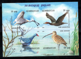 Azerbaïdjan 2009 Mi. Bl. 86B Bloc Feuillet 100% Neuf ** Oiseaux, Faune - Azerbaijan