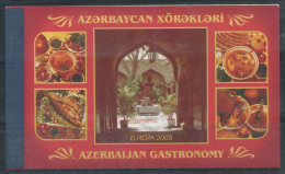 Azerbaïdjan 2005 Mi. 610-611 Carnet 100% Neuf ** Europa Cept, Gastronomie - Azerbaïjan