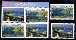 Azerbaïdjan 2004 Mi. 573AD-574AD Neuf ** 100% L'Europe Cept, Les Paysages - Azerbaïdjan