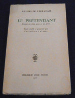 Le Prétendant – Drame En Cinq Actes Et En Prose - Auteurs Français