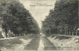 TROYES ( Aube ), Perspective Du Canal De La Haute-Seine , µ - Troyes