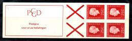 Pays-Bas 1969 Mi. MH 9x Carnet 100% Neuf ** Reine Juliana - Booklets & Coils