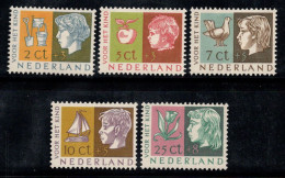 Pays-Bas 1953 Mi. 631-635 Neuf * MH 100% Pour Les Enfants - Unused Stamps