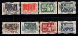 Pays-Bas 1952 Mi. 593-600 Neuf * MH 100% Télégraphe , ITEP - Neufs