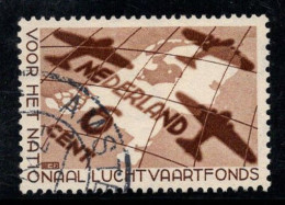 Pays-Bas 1935 Mi. 286 Oblitéré 100% 6 C, Aéronefs - Used Stamps