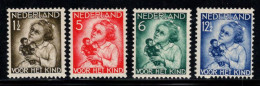 Pays-Bas 1934 Mi. 277-280 Neuf * MH 100% Pour Les Enfants - Ongebruikt