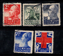 Pays-Bas 1927 Mi. 196-200 Oblitéré 100% Croix-Rouge - Oblitérés