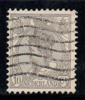 Pays-Bas 1923 Mi. 111 Oblitéré 100% 10 C, Reine Wilhelmine - Usados