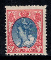 Pays-Bas 1899 Mi. 61 Neuf * MH 100% 25 C, Reine Wilhelmine - Unused Stamps