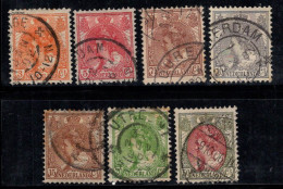 Pays-Bas 1899 Oblitéré 100% Reine Wilhelmine - Used Stamps