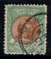 Pays-Bas 1896 Mi. 46 Oblitéré 80% Reine Wilhelmine, 50 C - Used Stamps