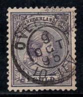 Pays-Bas 1891 Mi. 44 Oblitéré 100% Reine Wilhelmine, 1 G - Usados