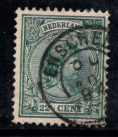 Pays-Bas 1891 Mi. 41 Oblitéré 100% Reine Wilhelmine, 22 1/2 C - Used Stamps