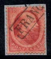 Pays-Bas 1864 Mi. 5 Oblitéré 100% 10 C, Roi Guillaume III - Used Stamps