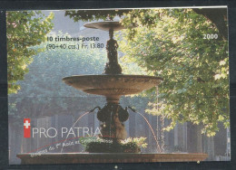 Suisse 2000 Mi. MH 0-117 Carnet 100% Oblitéré Pro Patria - Booklets