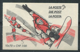 Suisse 1998 Mi. MH 111 Carnet 100% Oblitéré Sport - Postzegelboekjes