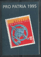 Suisse 1995 Mi. MH 0-100 Carnet 100% Oblitéré Pro Patria - Postzegelboekjes