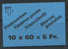 Suisse 1994 Mi. MH 0-94 Carnet 100% Oblitéré Paysages - Markenheftchen